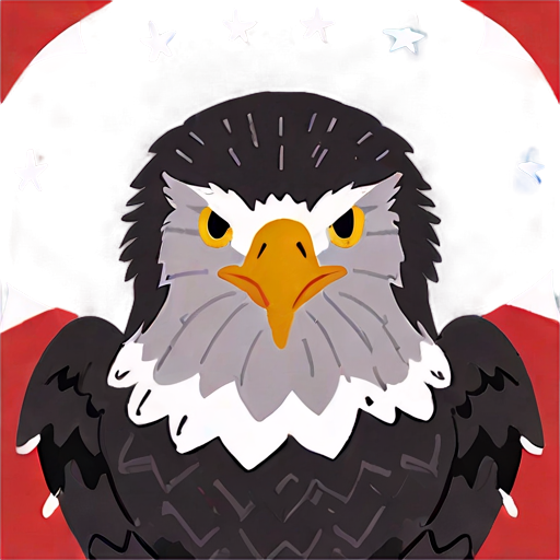 American Bald Eagle Portrait Png D PNG Image