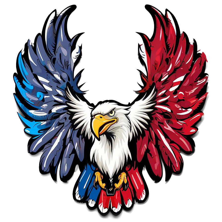 American Eagle Wings Design Png 06262024 PNG Image