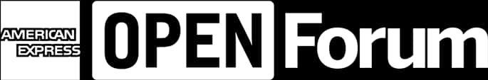 American Express O P E N Forum Logo PNG Image