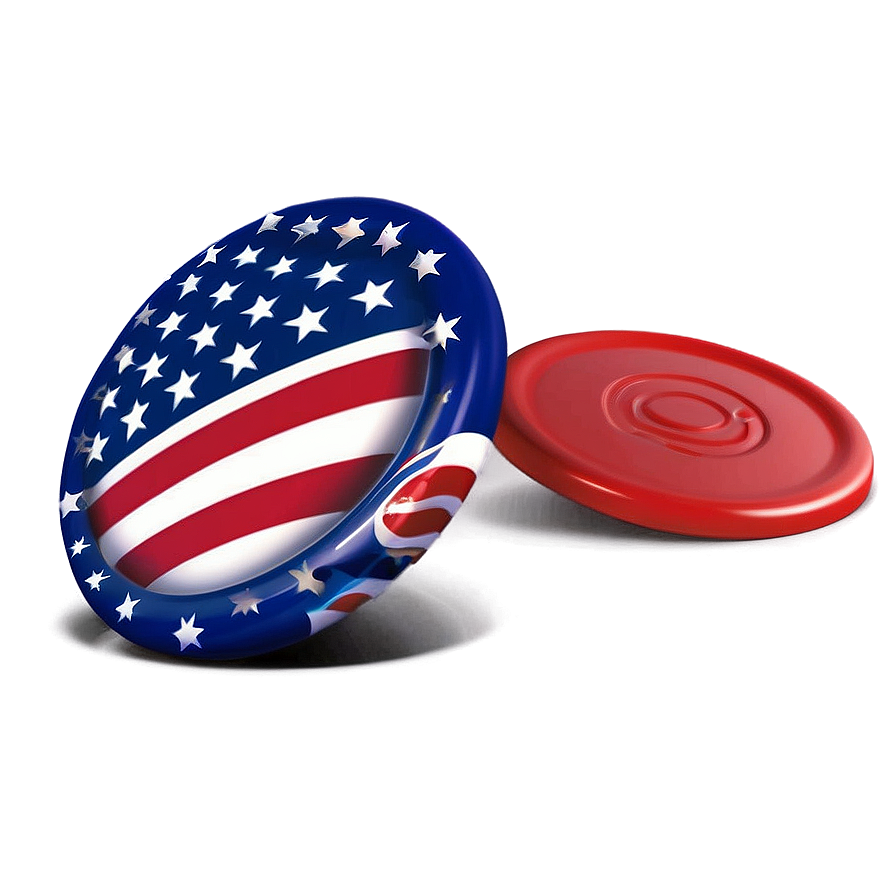 American Flag Frisbee Png Anc PNG Image