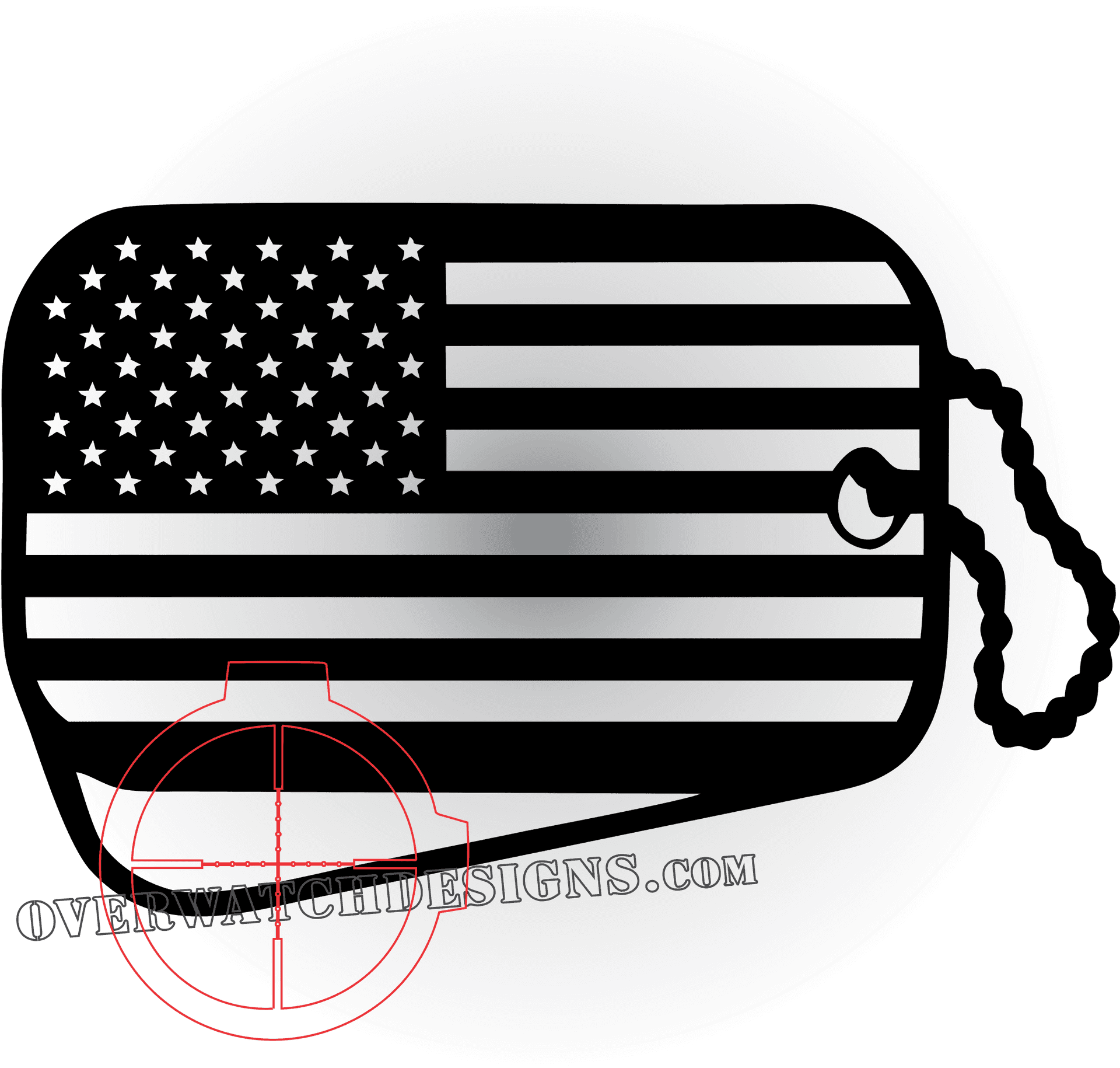 American Flag Grenade Graphic PNG Image