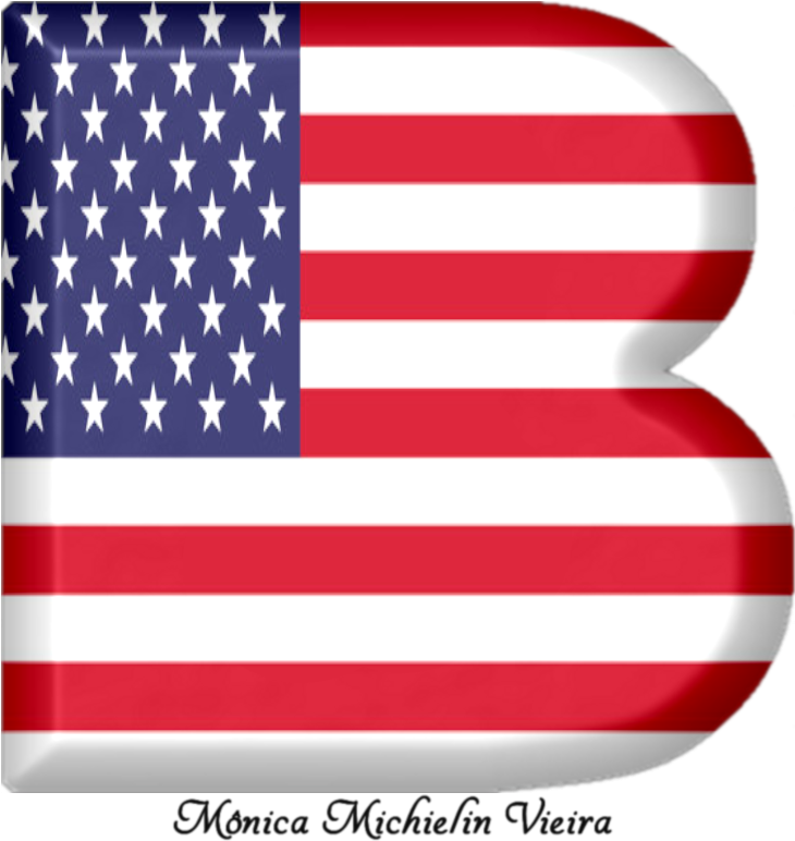 American Flag Heart Design PNG Image