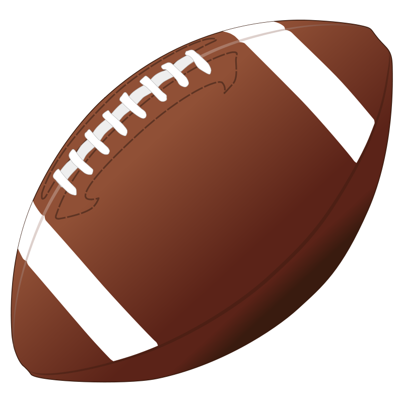 American Football Vector Illustration PNG Image