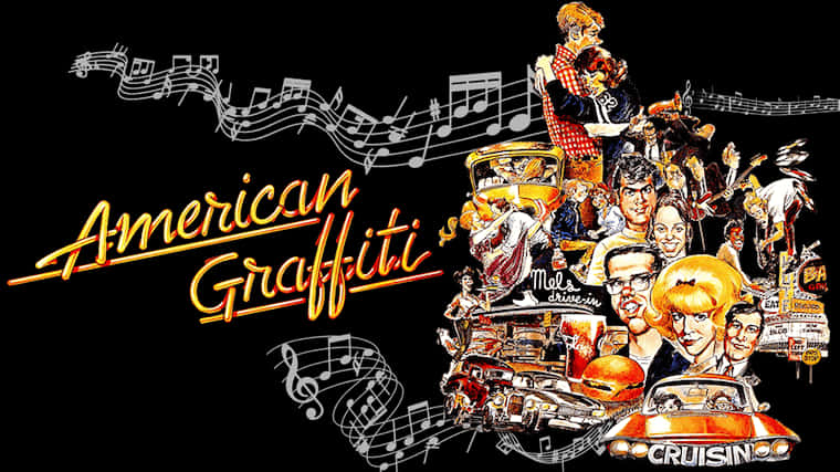 American Graffiti Movie Artwork PNG Image