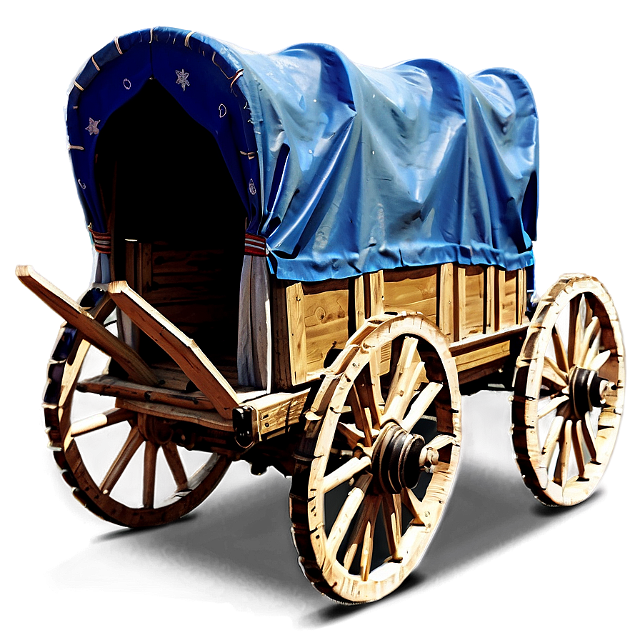 American Pioneer Covered Wagon Png Wuw PNG Image