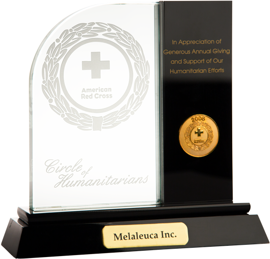 American Red Cross Circleof Humanitarians Award PNG Image