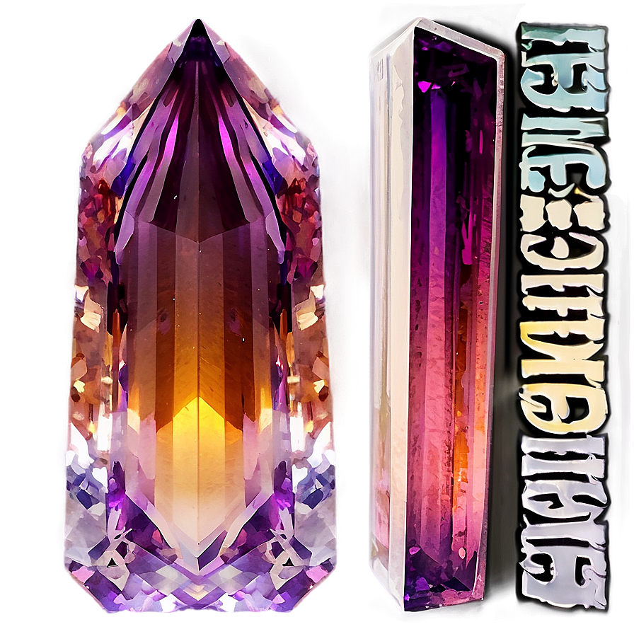 Ametrine Crystal Png Tjd42 PNG Image