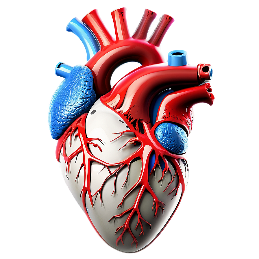 Anatomical Heart Made Of Stone Png 4 PNG Image