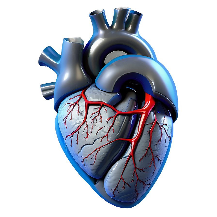 Anatomical Heart Made Of Stone Png Rbd PNG Image