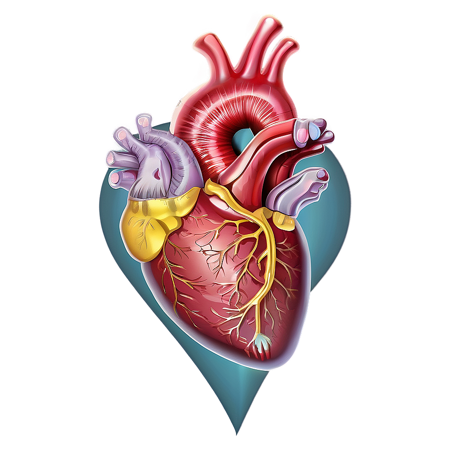 Anatomical Heart Vector Art Png 59 PNG Image