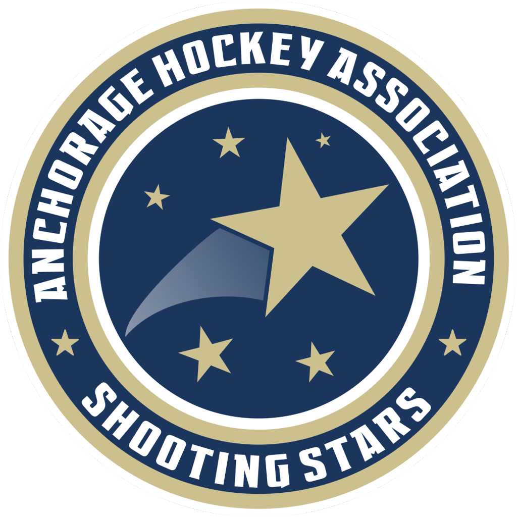 Anchorage Hockey Association Shooting Stars Logo PNG Image