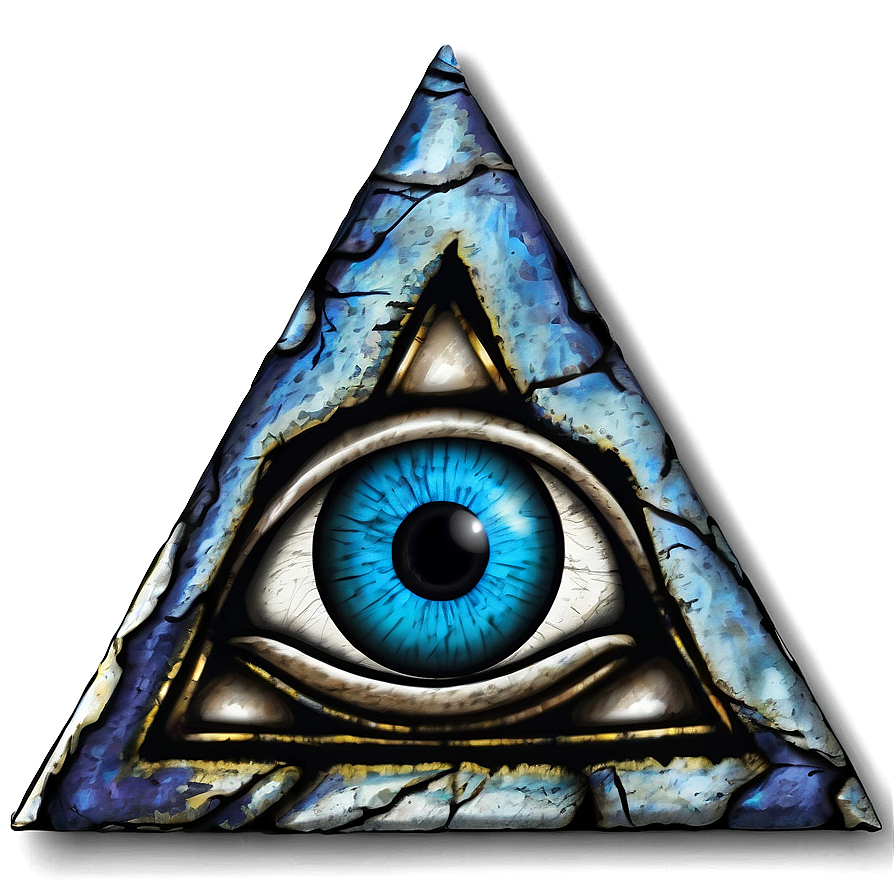 Ancient All Seeing Eye Artwork Png 06212024 PNG Image