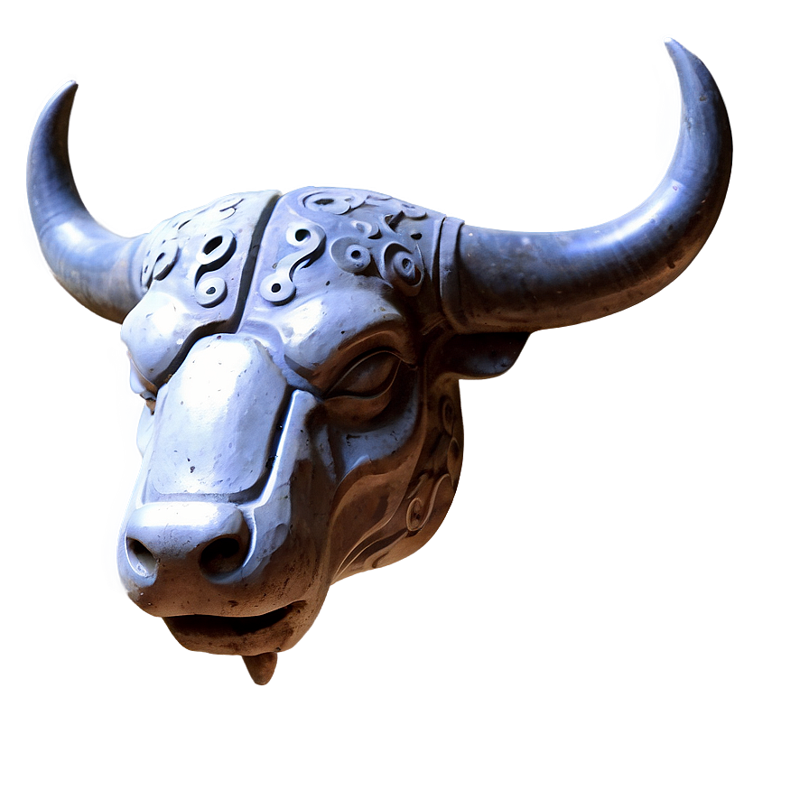 Ancient Bull Head Png 06132024 PNG Image