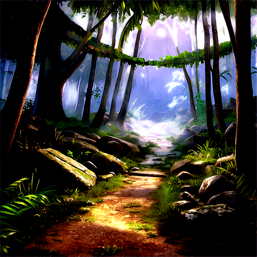 Ancient Forest Pathway Png 56 PNG Image