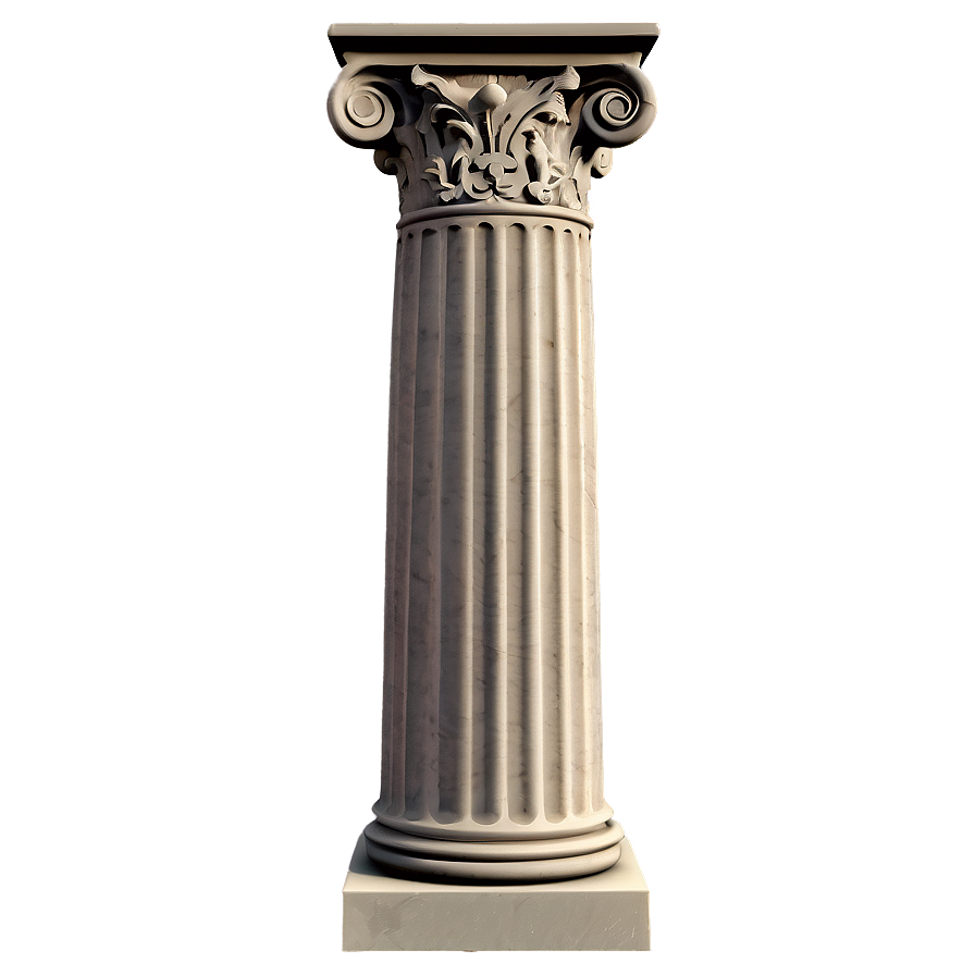 Ancient Greek Column Png Emi PNG Image