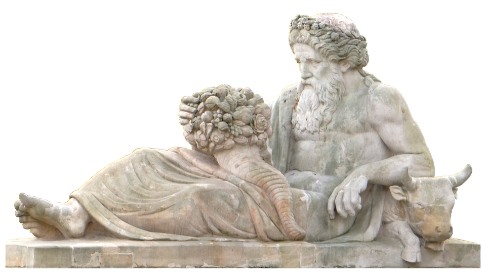 Ancient Greek Mythology Sculpture PNG Image