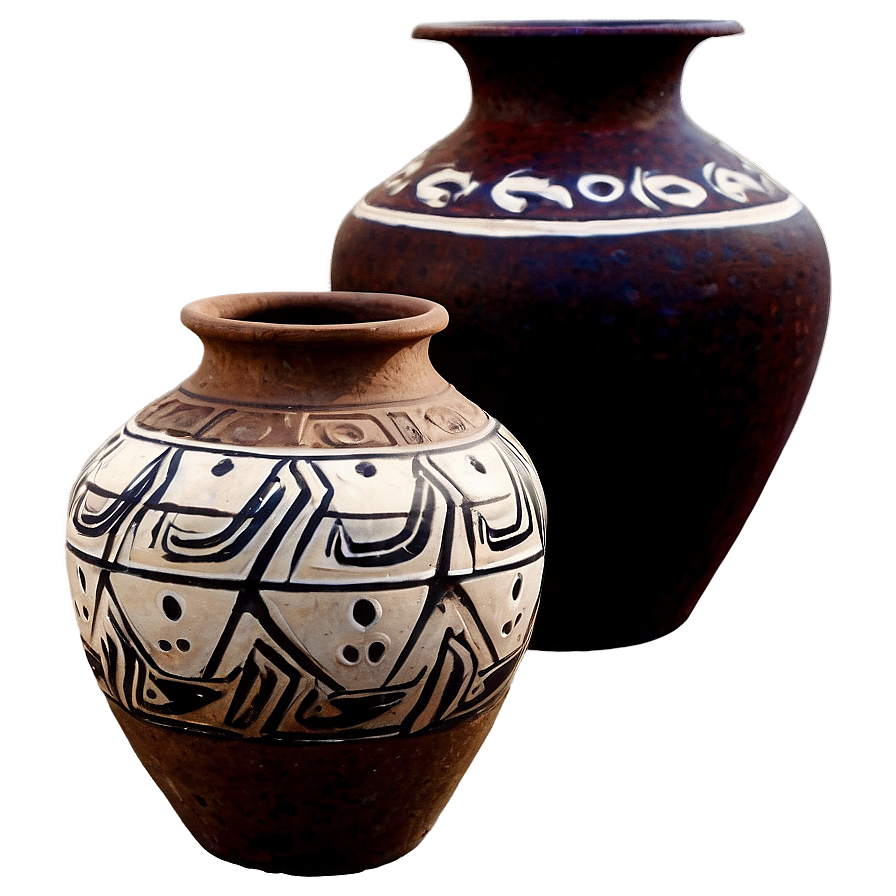 Ancient Pottery Collection Png 63 PNG Image