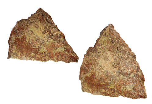 Ancient Rock Fragments Isolated PNG Image