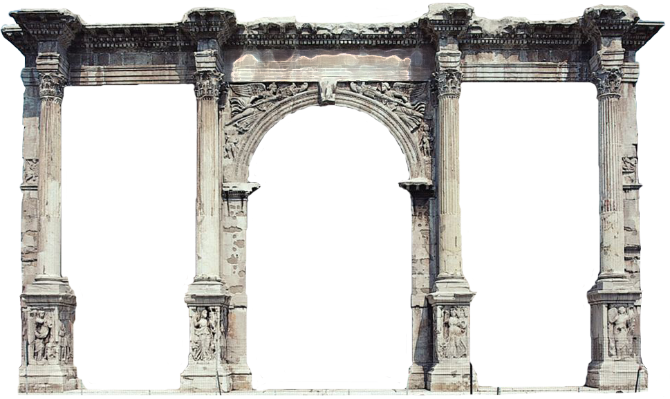 Ancient Roman Architecture Triumphal Arch PNG Image