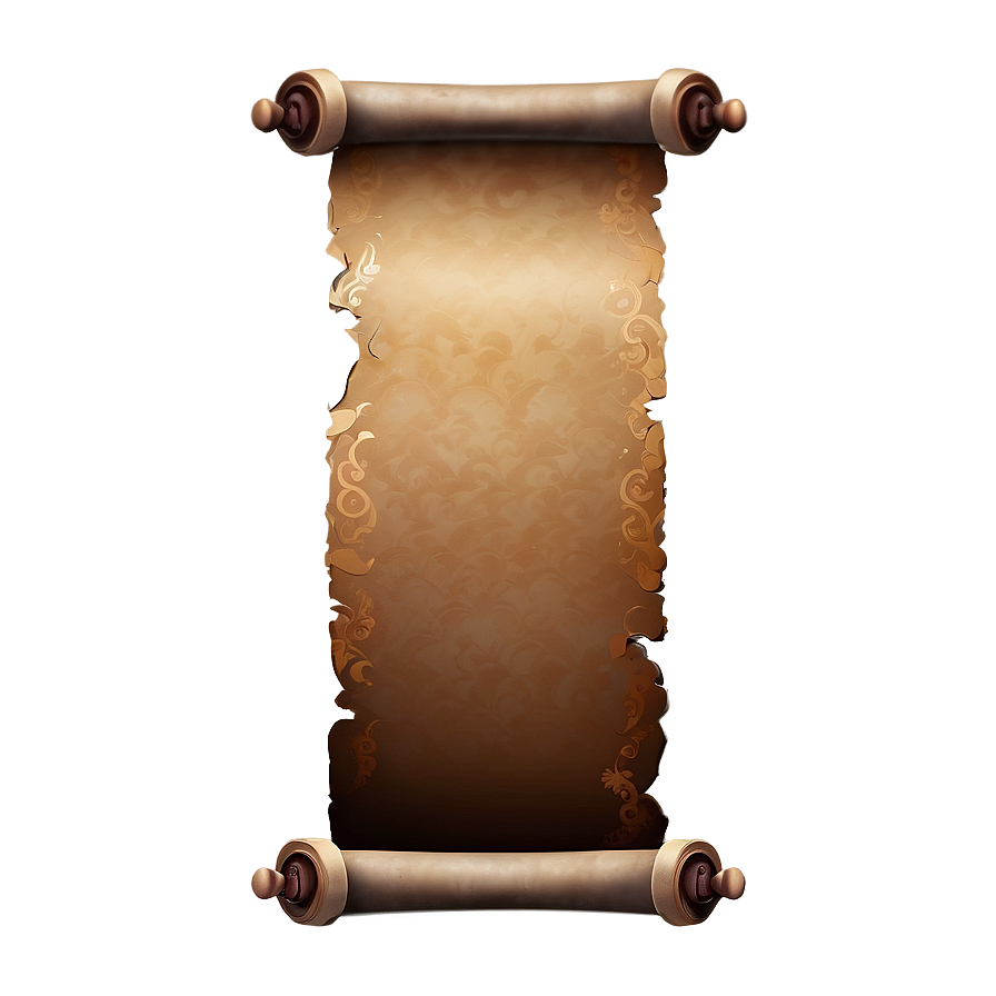 Ancient Scroll Banner Illustration Png Txi99 PNG Image