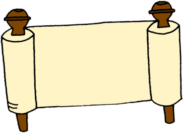 Ancient Scroll Illustration PNG Image