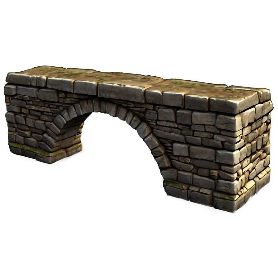 Ancient Stone Bridge Png Jet PNG Image