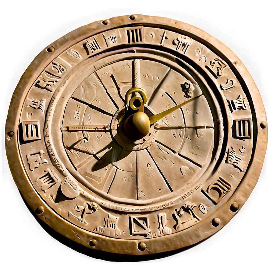 Ancient Sundial Image Png 05232024 PNG Image