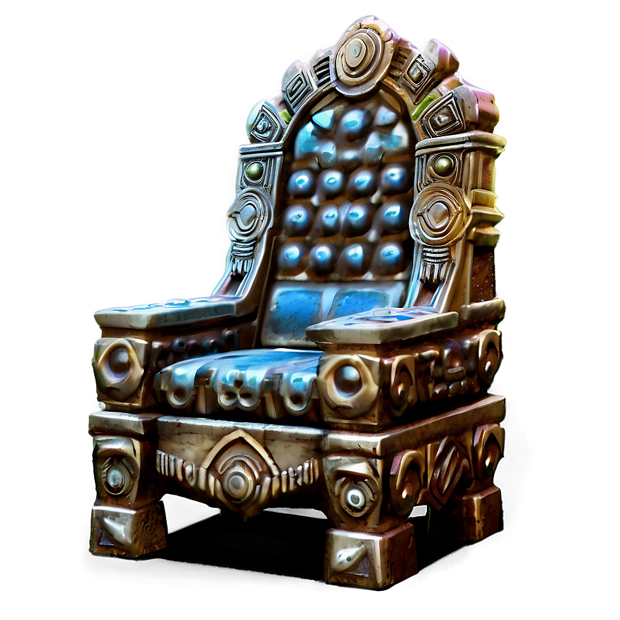 Ancient Throne Png Seg PNG Image