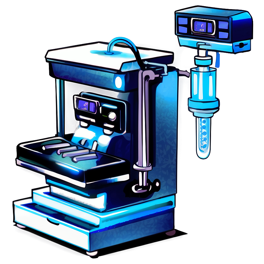 Anesthesia Machine Illustration Png Iou65 PNG Image