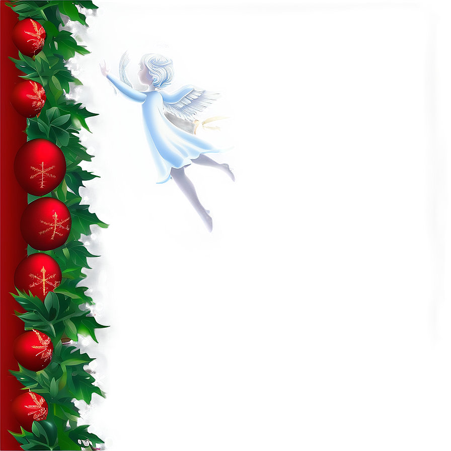 Angel Christmas Border Png 71 PNG Image