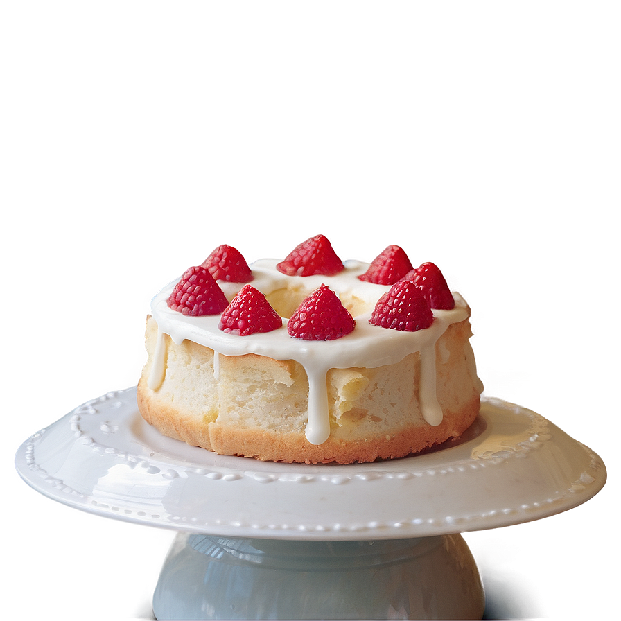 Angel Food Cake Png Iiw32 PNG Image