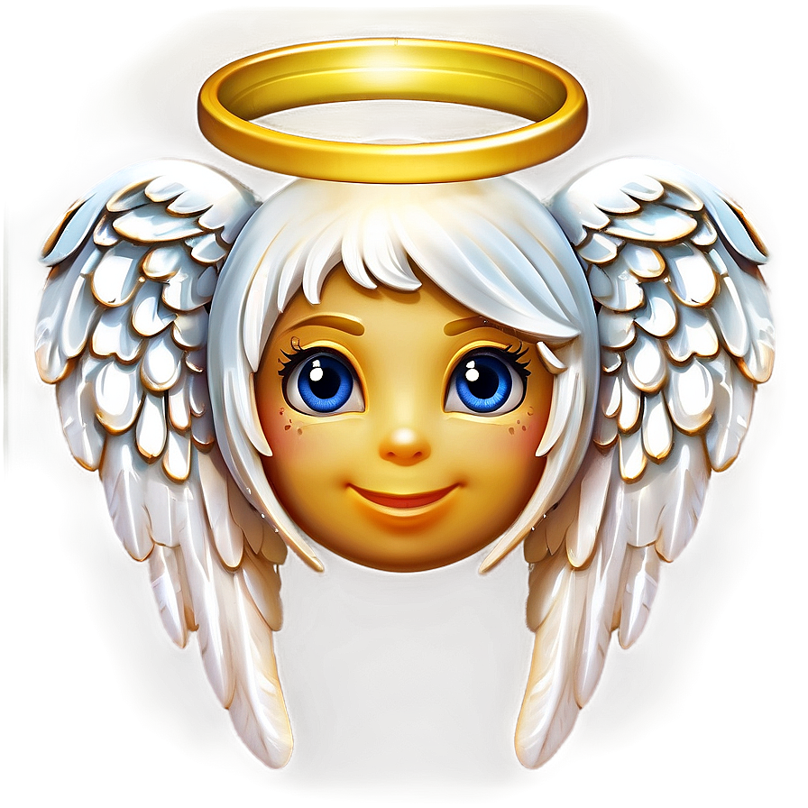 Angel Halo Emoji Png 48 PNG Image