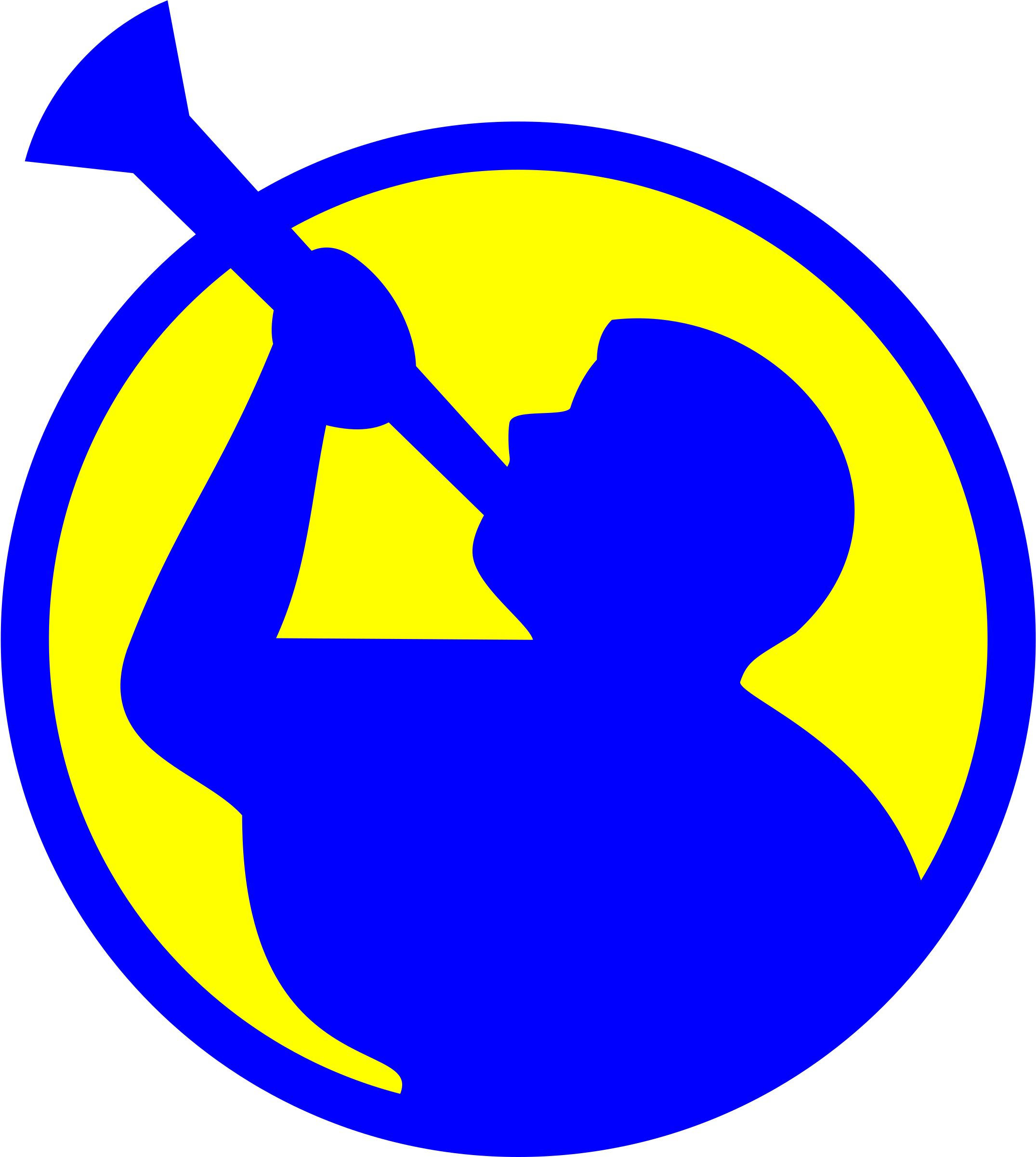 Angel_ Moroni_ Silhouette PNG Image