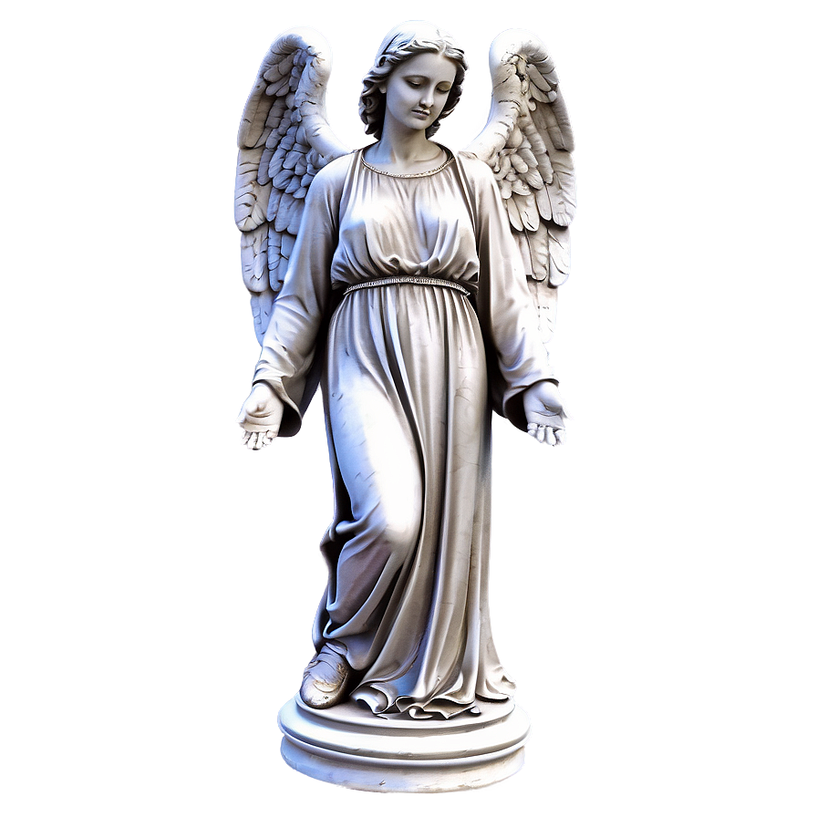 Angel Of Peace Statue Png Lkf82 PNG Image