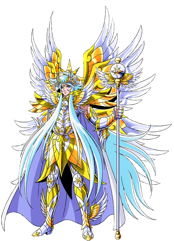 Angel Warrior Anime Artwork PNG Image