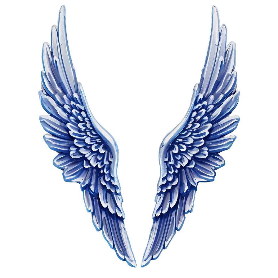 Angel Wings Memorial Png 06252024 PNG Image