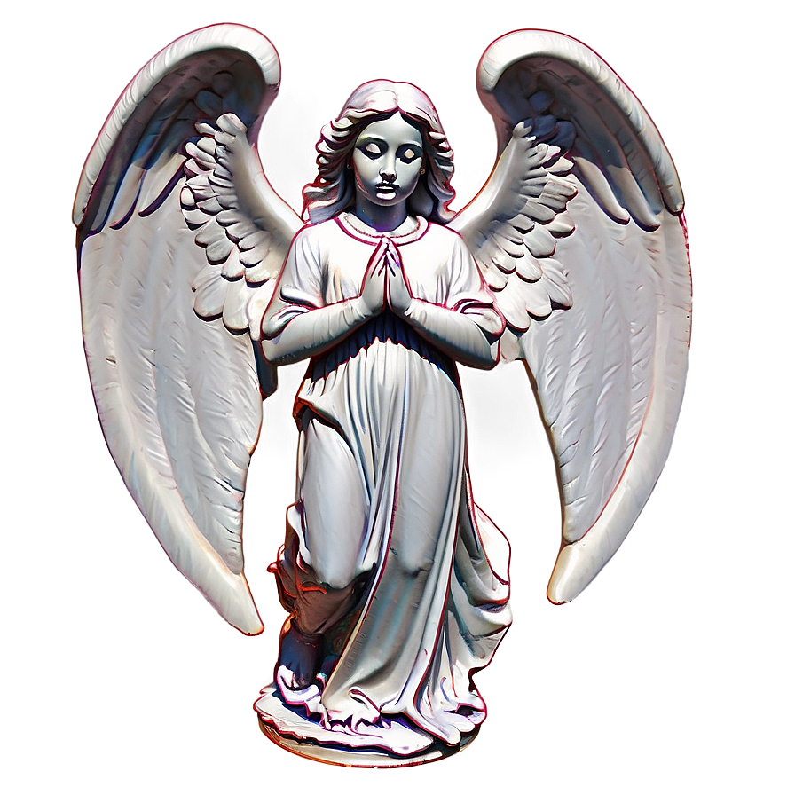 Angelic Statue Outline Png Mlk PNG Image