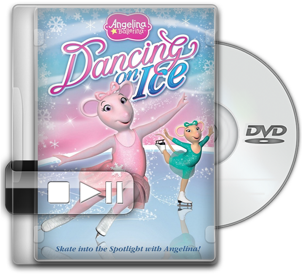 Angelina Ballerina Dancingon Ice D V D PNG Image