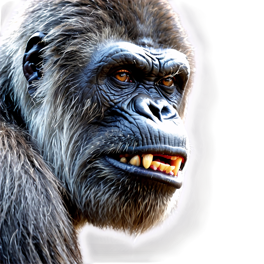 Angry Ape Design Png Nuq PNG Image