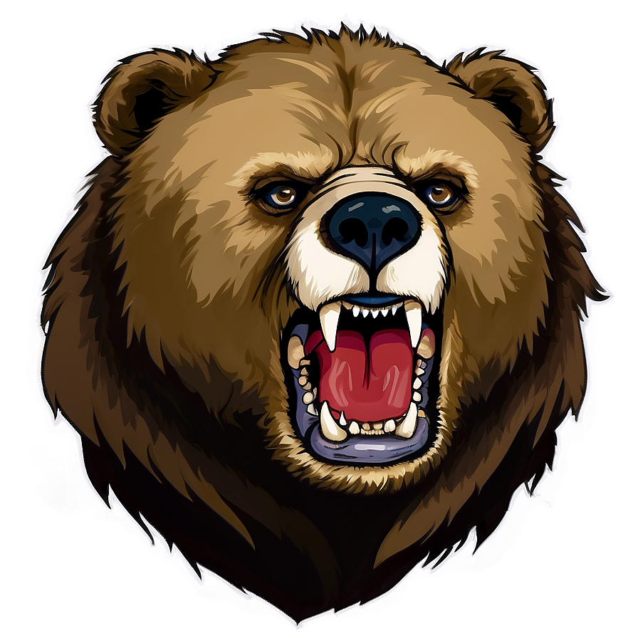 Angry Bear Png 05032024 PNG Image