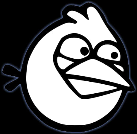 Angry Birds White Bird Icon PNG Image