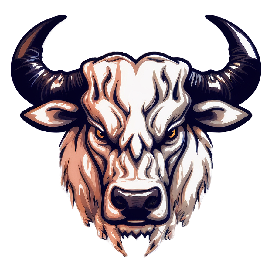 Angry Bull Head Design Png 55 PNG Image