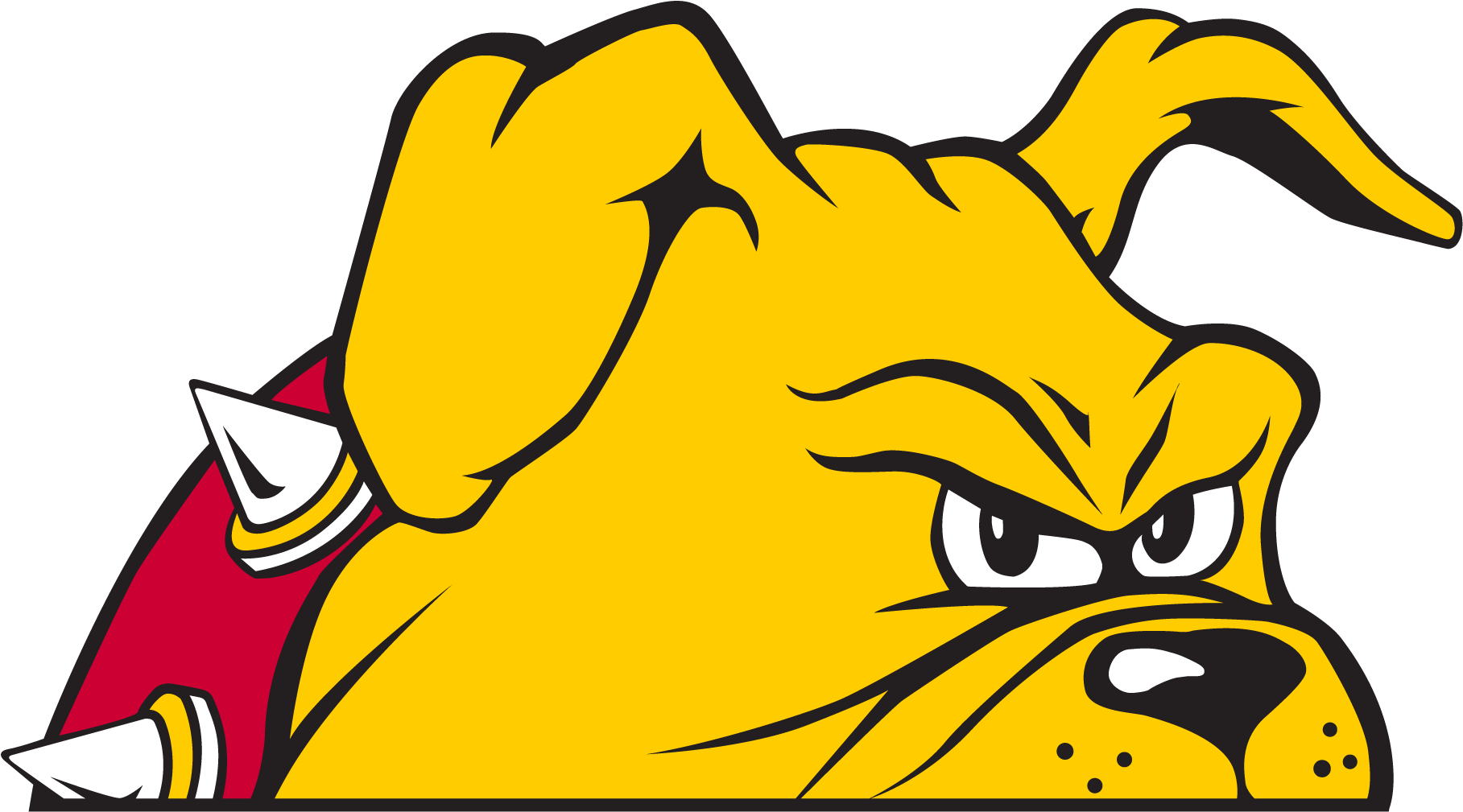 Angry Bulldog Mascot Graphic PNG Image