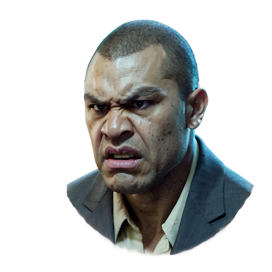 Angry C PNG Image