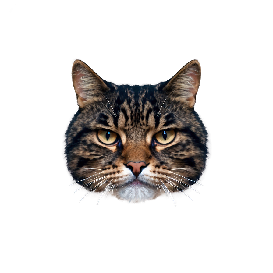 Angry Cat Face Png 39 PNG Image