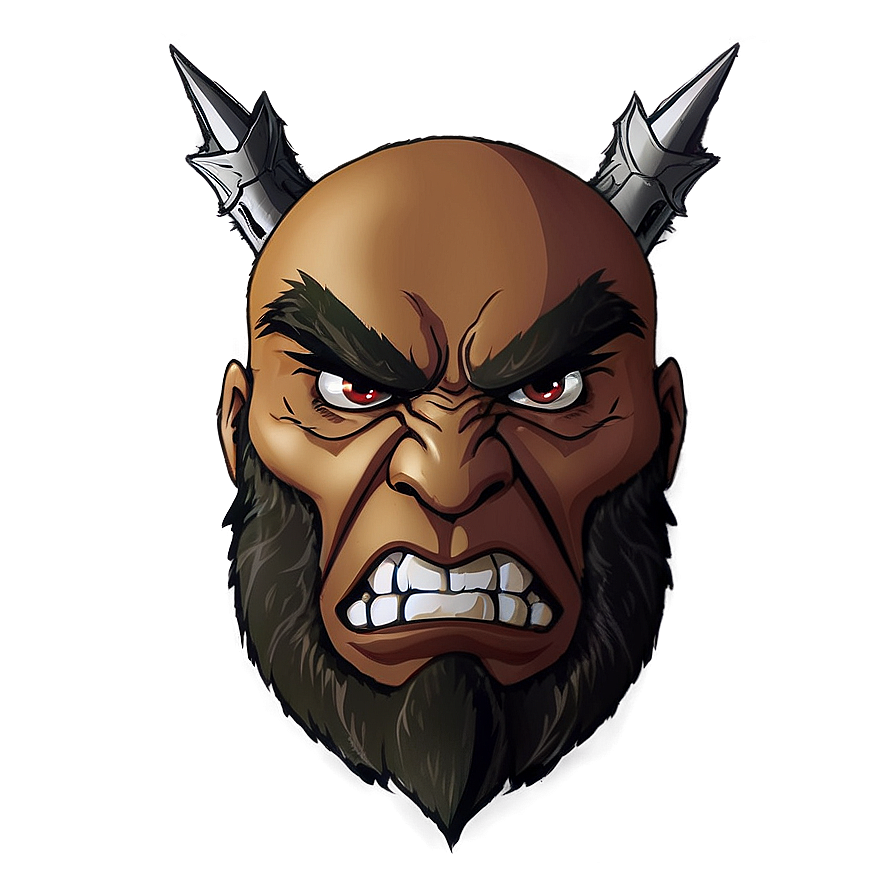 Angry D PNG Image