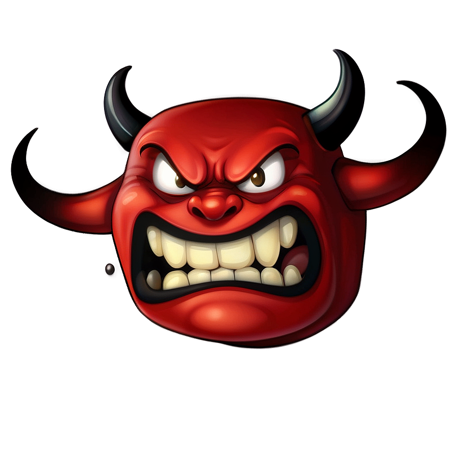 Angry Devil Emoji Png 05252024 PNG Image