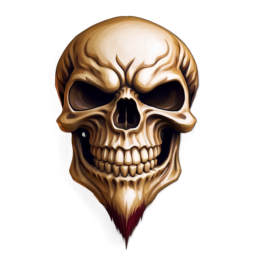 Angry Skull Emblem Png 34 PNG Image