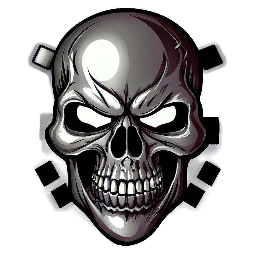 Angry Skull Emblem Png Oto92 PNG Image