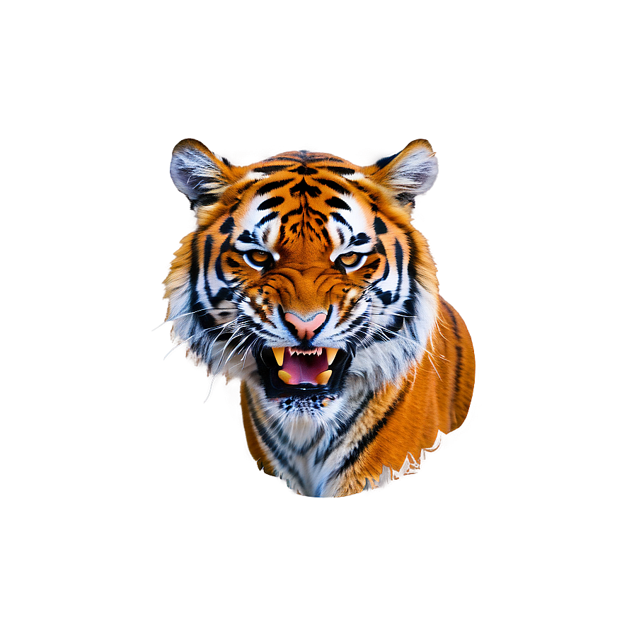 Angry Tiger Expression Png Ghf43 PNG Image